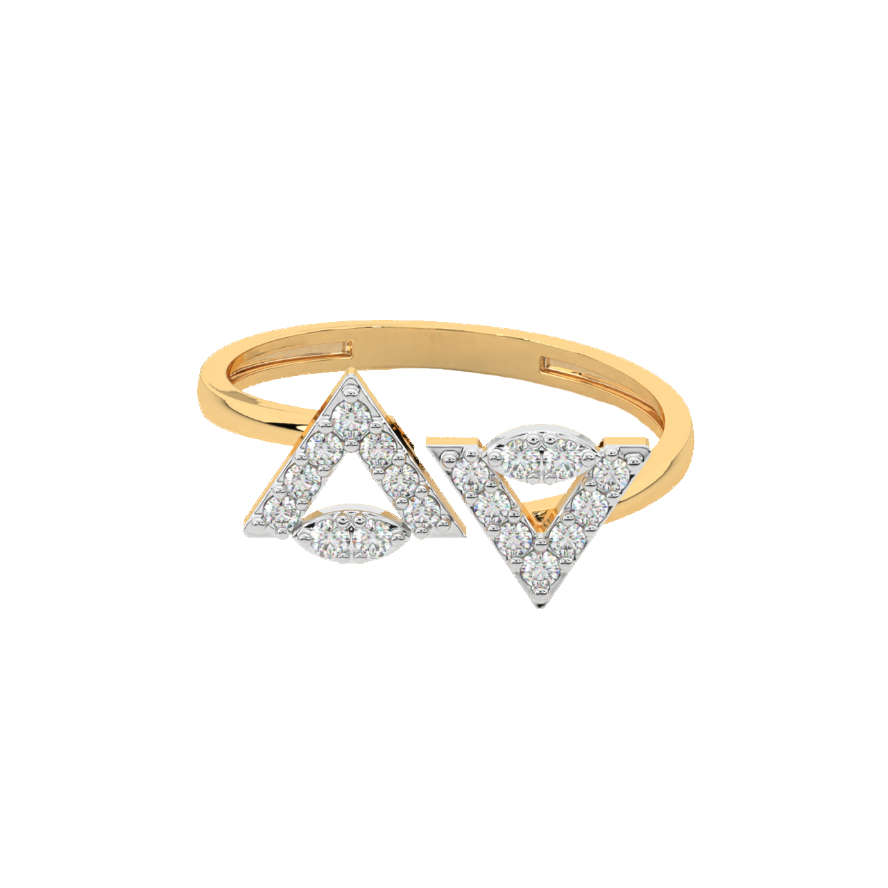 Viva Diamond Dainty Ring